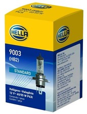 Hella 9003 HB2 Halogen Headlight Bulb High Low Beam 60/55W 12V 3600K Clear DOT