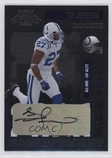 2006 Playoff Contenders Tim Jennings #124 Auto 7eo