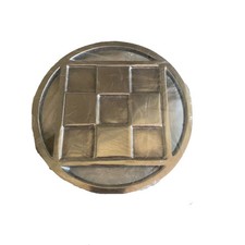 Dansk Terrazzo Aluminum Trivet Square Pattern...