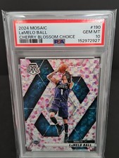 2024-25 Panini Mosaic - LaMelo Ball #190 Choice Cherry Blossom Mosaic Prizm /20