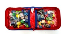 Lot of 29 Moose Mighty Beanz with Case - Marvel Mix