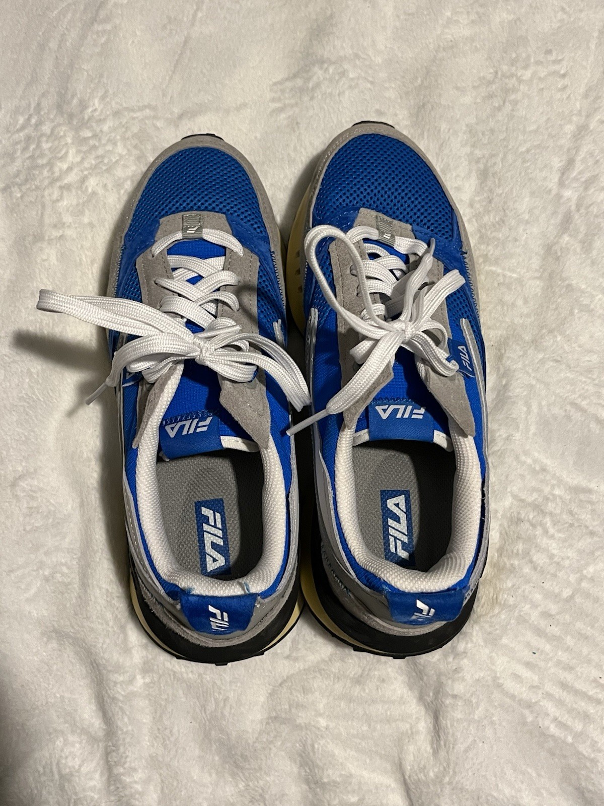 FILA Renno N Generation Men's Size 9 Electric Blue Gray White image 5