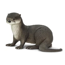 Safari Ltd. River Otter Figurine - Lifelike 5.5" Animal Figure - Educational ...