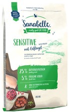 Sanabelle Sensitive Geflügel Katzentrockenfu...