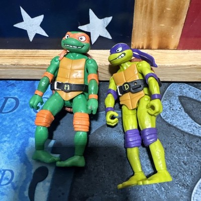 Teenage Mutant Ninja Turtles Mutant Mayhem Ninja Shouts MICHELANGELO DON Action