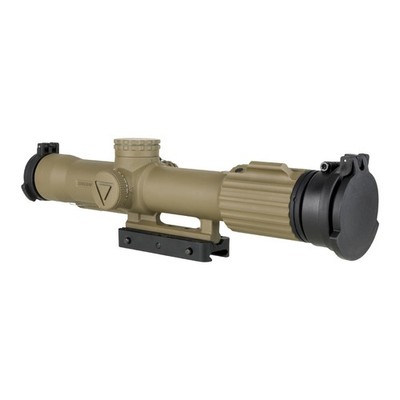 バイオロジカル MTM Trijicon VCOG 1-8x28 Red MRAD Riflescope FDE w/Q-loc Mount (VC18-C