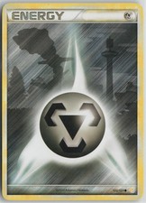 Metal Energy 122/123 Common HeartGold & SoulSilver Pokemon Moderately Played