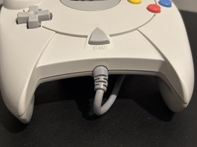 Original SEGA Dreamcast Controller White Gray OEM HKT-7700 In Box Tested & Works