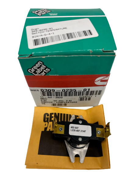 Genuine Onan 309-0295-01 Temperature Switch Fits MDKDL MDKDM MDKDN