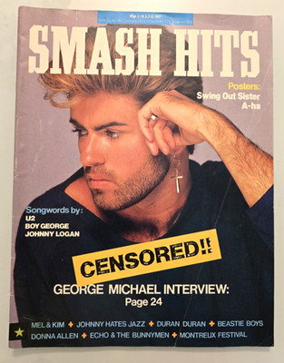 Billy Idol /Mel & Kim / George Michael / A-ha /Boy George/   - Smash Hits 6/1987