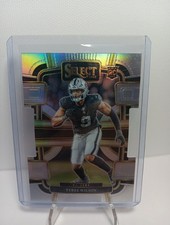 2023 Panini Select - Concourse Tyree Wilson #60 Silver Prizm Die-Cut (RC)