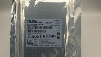 Toshiba 128GB SATA SSD THNSNJ128GCSY used