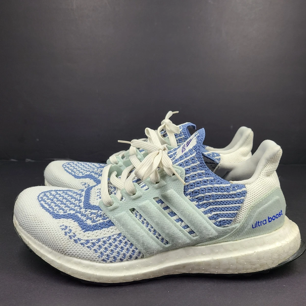 adidas gazelle silver green womens adidas Women's Ultraboost Light Road-Running Shoes White 8 main image 0