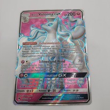 Pokémon Karte: Alola-Vulnona GX 205/214 Echo des Donners Deutsch Near Mint UR