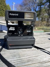 Polaroid One Step Close Up 600 Film Instant Camera With Strap