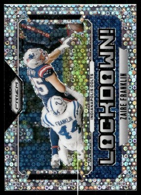 Zaire Franklin - 2024 Panini Prizm Football - Lockdown #11