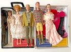 AWESOME Vintage 1960s Barbie Bubblecut, Ken Alan Dolls, Clothes Accessories Case