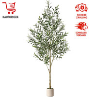 KüNstlicher Olivenbaum 180Cm Kunstpflanze Deko FüR Wohnzimmer Schlafzimmer BüRo