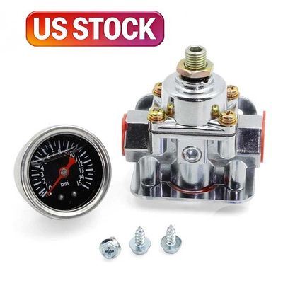 #ad 12 804 Low Fuel Pressure Regulator Gauge Fit for Quick Fuel Carburetor Carb NEW $29.68