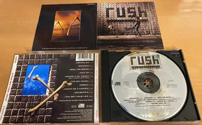 RUSH - ''ROLL THE BONES'' - RAR FIRST PRESSING CD 1991 - CANADA PROG METAL