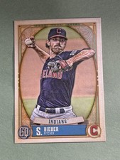 Shane Bieber 2021 Topps Gypsy Queen Cleveland Indians #115 II670
