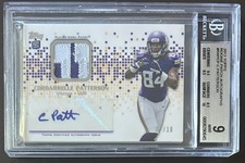 Cordarrelle Patterson 2013 Topps Rookie Patch Autographs Serial #7/10 BGS Auto