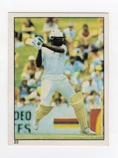 Scanlens Cricket Sticker 1982 West Indies Clive Lloyd