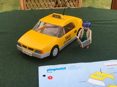 Playmobil taxi aéroport (3199) complet - Photo 1/4