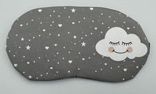 Cute Gray Cloud Blackout Sleep Eye Mask