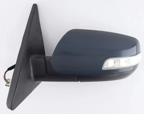 11 - 15 Kia Sorento Heated Driver Side Mirror With Turn Signal Pacific Blue