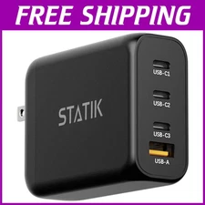 Lightweight 100W GaN Charger - Smart Overcharge Protection