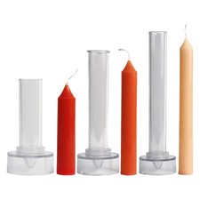 Reusable Taper Candle Making Mold Non-stick Home Church Christmas Decorations