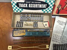 Vintage Atlas Track pieces, packaging, wiring...