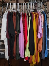 NWT Lot of 65 Pieces of Women's Clothing Brand names Different Sizes