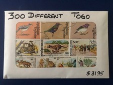 300 timbres différents MF Togo