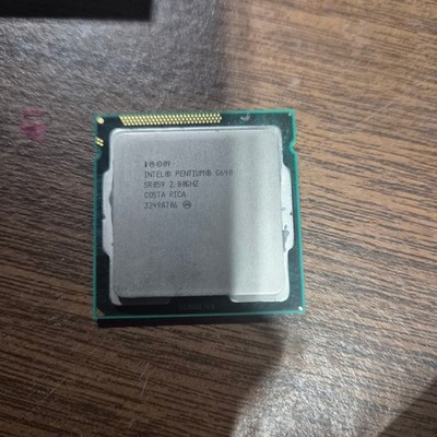 Intel Pentium G640 2.80GHz Dual Core CPU Processor SR059 LGA1155 Socket