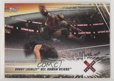 2019 Topps WWE Summerslam Silver 3/25 Bobby Lashley Def Roman Reigns #81 0c6