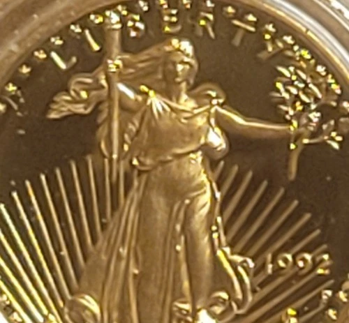 1992 - 1/10 Oz Proof American Eagle Gold Bullion Coin - In Original US Mint Pkg.