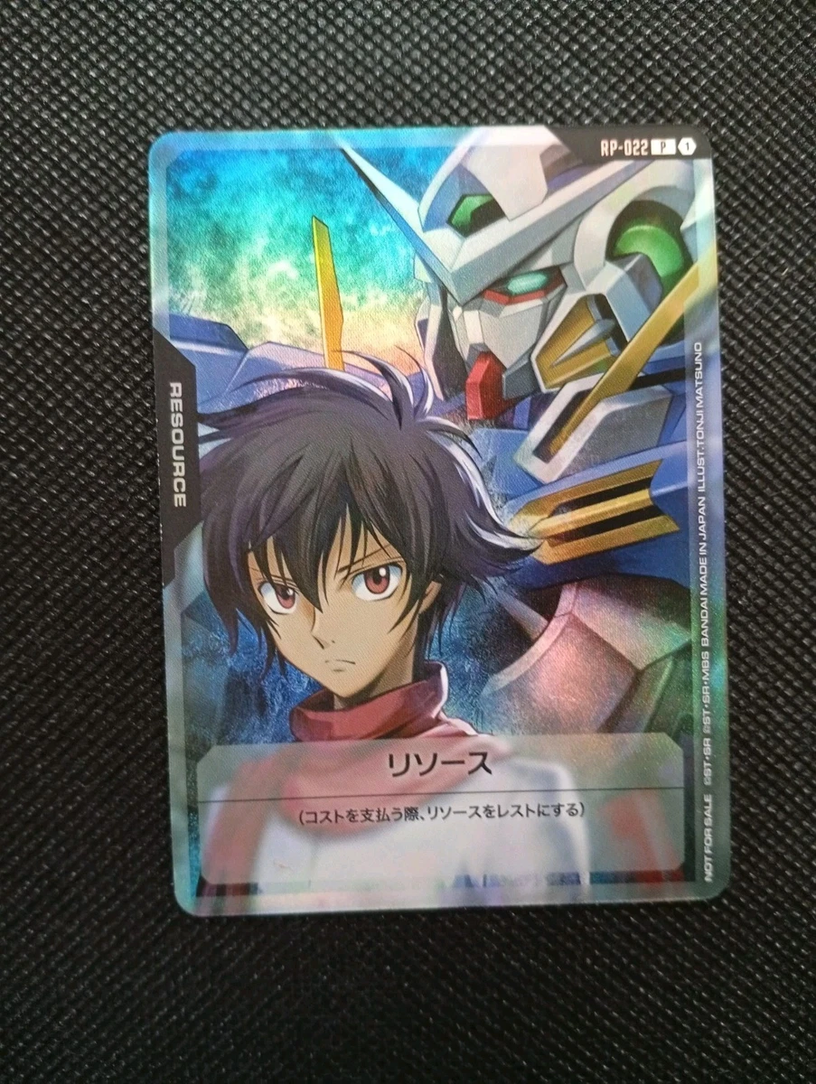 LP Foil RP-022 Resource Setsuna & Gundam Promo V Jump Gundam Card