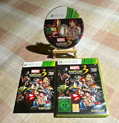 Marvel vs. Capcom 3: Fate of Two Worlds (Xbox 360, PAL, USK 12) mit Handbuch