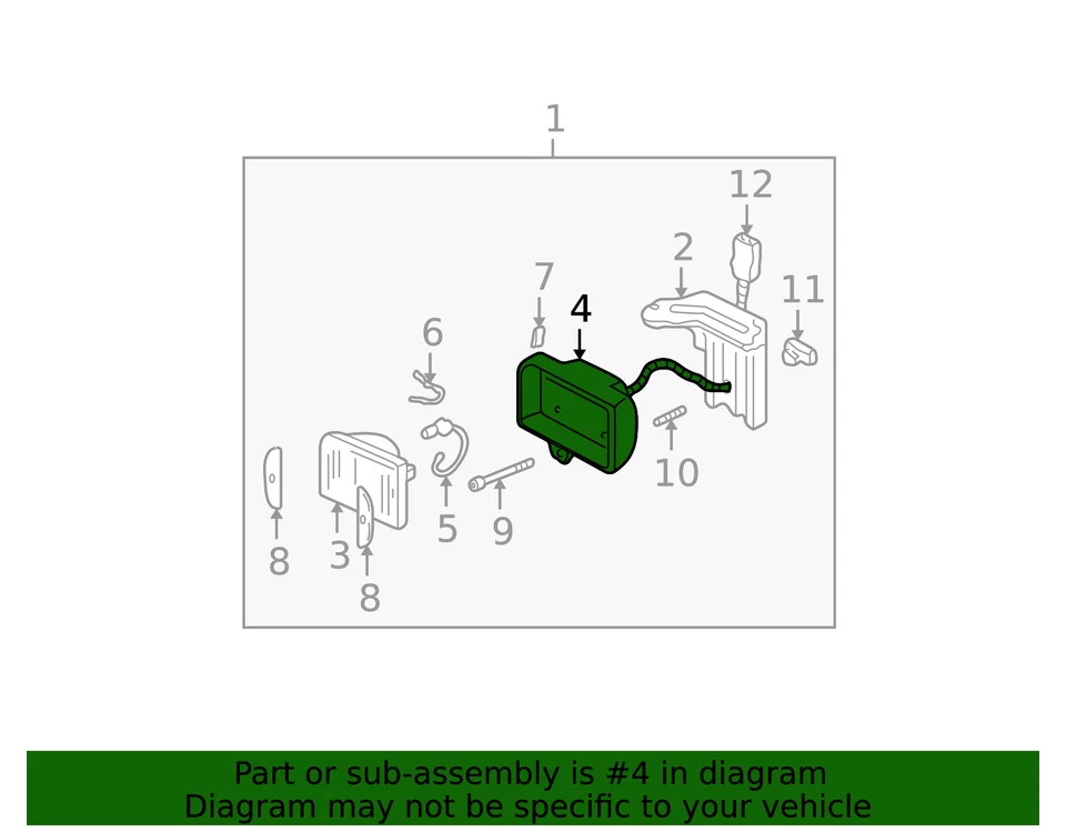 Carcasa GM 16513470 genuina Foto 2 de 2