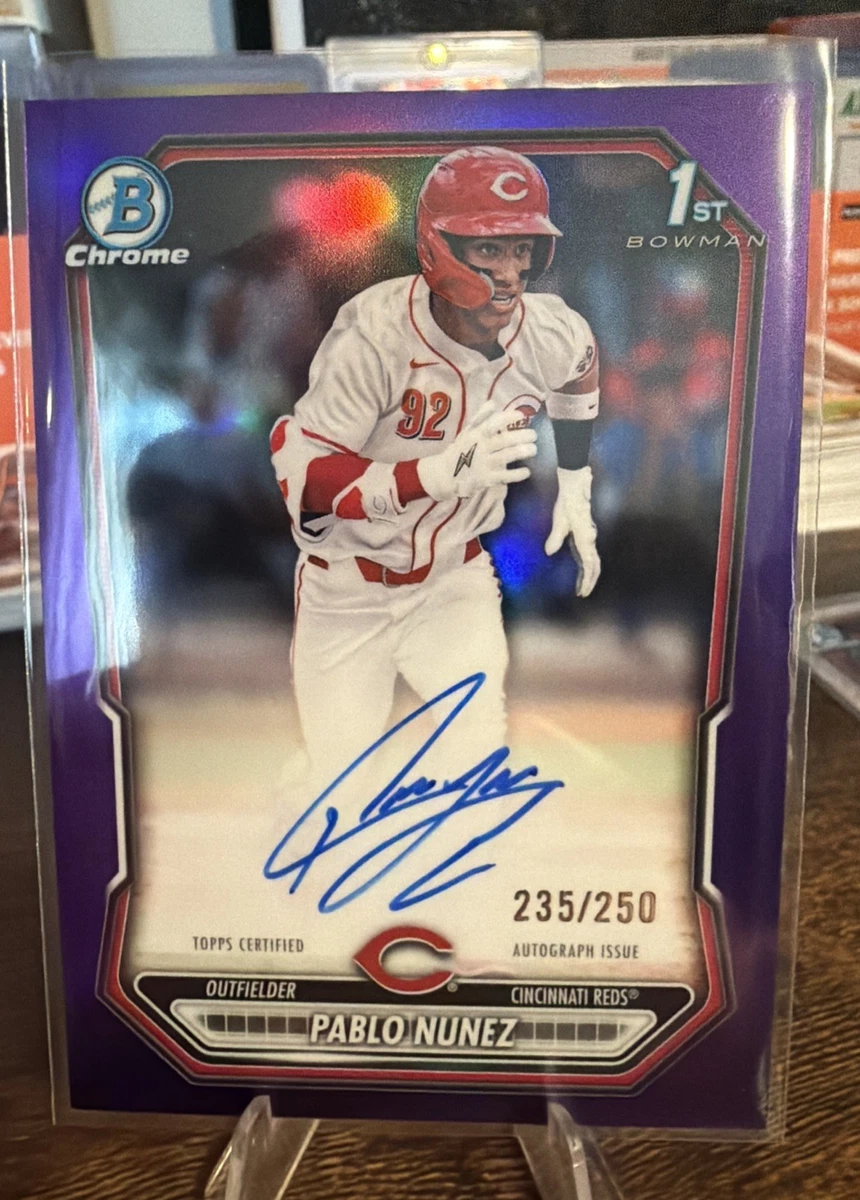 チャップマン ボウマンオート リフラクター 2007 Bowman Joey Votto Futures Game Worn Jersey Patch Reds Card