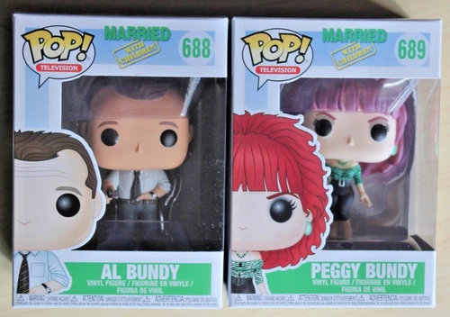 Funko Television Married With Children Al & Peggy Bundy Pops #688 #689