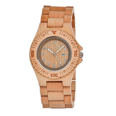 NEW Earth SEBE01 Unisex Phloem Sakai Natural Eco Friendly Go Green Wood Watch