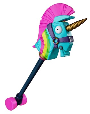 Fortnite Rainbow Smash Prop Pickaxe Unicorn Halloween Prop 39