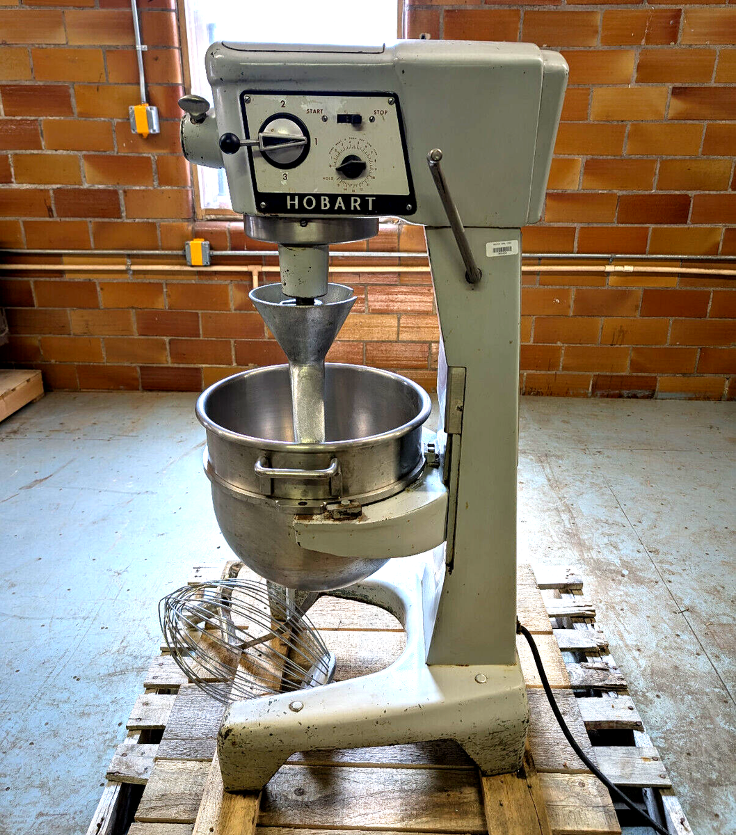 Hobart D-300T Commercial Mixer 30 QT w/ Bowl Whisk Dough Hook 