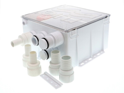 Rule 98B - Rule Duschentleerungssystem mit Mehrfachzulauf, 800 GPH, 12V