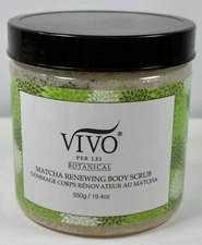 VIVO Per Lei Botanical Matcha Renewing Body  Scrub 19.4 oz