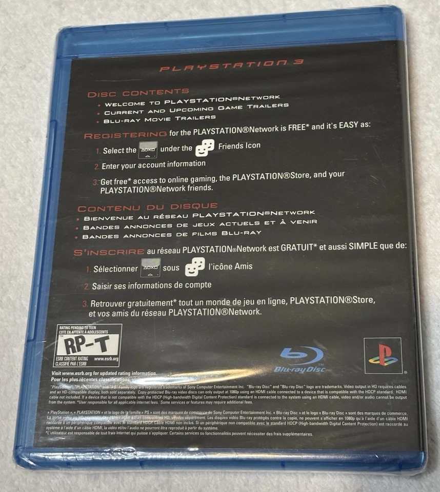 PlayStation 3 Welcome To PlayStation 3 Demo Disc PS3 || NEW - Image 2 of 4