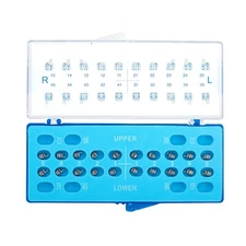 JMU Mini Roth Monoblock SL Brackets Sandblasting base Dental Orthodontic Braces
